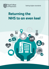 Returning the NHS to an even keel